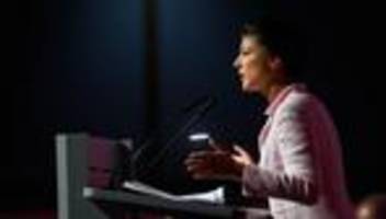 BSW-Parteitag: Sahra Wagenknecht sieht BSW zu Unrecht nicht im Bundestag