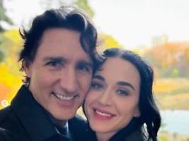 gemeinsam in japan: katy perry und justin trudeau turteln in tokio