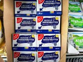 milchprodukte werden billiger: butterpreis sinkt unter einen euro