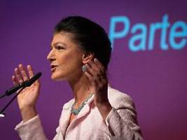 Nach Gründung Anfang 2024: Wagenknecht sieht BSW in schwierigster Phase der Parteigeschichte