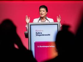 bsw-parteitag: das bündnis kämpft mit sich selbst