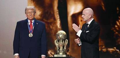 fifa-wm-auslosung mit donald trump: presse verreißt peinliche infantino-show