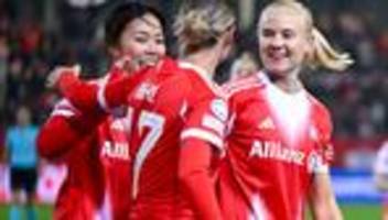 Bundesliga: Bayern-Fußballerinnen feiern klaren Sieg in Frankfurt