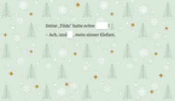 Weihnachtsgedicht: Lernen Sie ein Weihnachtsgedicht mit uns – Teil 2