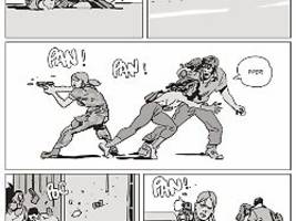 politik und gewalt in comics: ein funke genügt - und das ganze explodiert