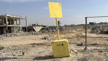 nahostkonflikt: israel verkündet neue grenze zum gazastreifen