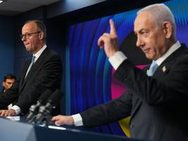 antrittsbesuch: das israelische dilemma des friedrich merz