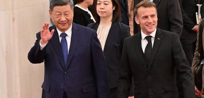 frankreich und china: macron droht mit handelsbeschränkungen gegen china