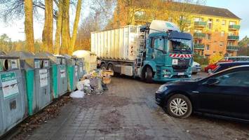 zugeparkte müllcontainer: jetzt gibt es eine lösung