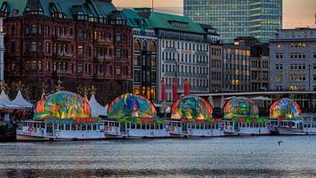 in badehose zur bescherung? frühlingshafter wetterumschwung in hamburg