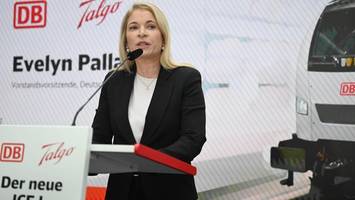 deutsche bahn: evelyn palla packt an – aber sie muss auch liefern