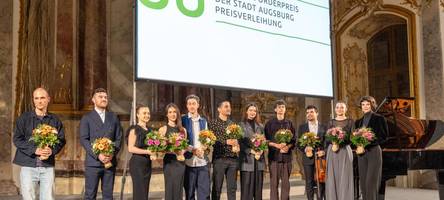 sie sind die zukunft der kunst: so war die verleihung des augsburger kunstförderpreises 2025