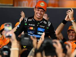 Lando Norris in der Formel 1: Der neue Weltmeister lässt alle mitleiden
