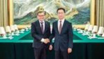 deutschland und china: johann wadephul erwartet keine eskalation um taiwan