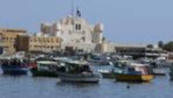 Ägypten: jahrtausendealtes schiffswrack im hafen von alexandria entdeckt