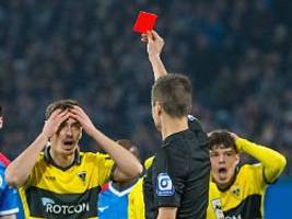 Ich platze. Das ist Wahnsinn!: Skandalspiel von Rostock eskaliert die Schiedsrichter-Diskussion