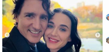 Katy Perry und Justin Trudeau sind jetzt auch auf Instagram ein Paar