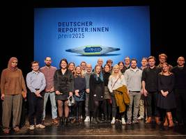Reporterpreis 2025: Das sind die Gewinner
