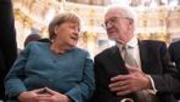 Würdigung der Ex-Kanzlerin: Merkel: Die Pandemie war eine demokratische Zumutung