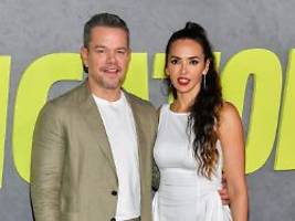 20 jahre ohne skandale: matt damons eheglück begann wie im film