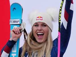 mit dem glück der stier-eier: lindsey vonn arbeitet am größtmöglichen ski-knall