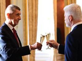 zweite amtszeit angetreten: rechtspoulist babis will tschechien zum besten ort zum leben machen