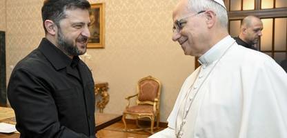 Ukraine-Russland-Krieg: Wolodymyr Selenskyj besucht erst Papst Leo XIV., dann Giorgia Meloni