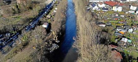 an der wertach in augsburg stehen sicherungsmaßnahmen an
