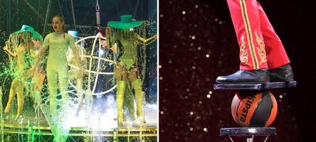 dicke luft in der manege: in augsburg konkurrieren an weihnachten zwei zirkusse