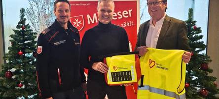 Ersthelfer-Taschen für Malteser-Ehrenamtliche in der „Region der Lebensretter“
