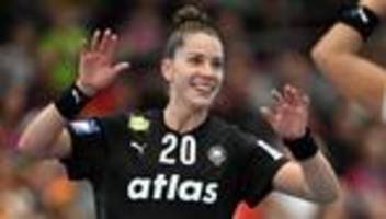 Handball-WM: Wie Mama: Holt Handballerin Vogel das zweite Familien-Gold?