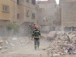 gebäuderisse ignoriert? : 22 menschen sterben bei hauseinsturz in marokko
