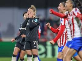 gwinn jagt elfer in den himmel: bayern-frauen kassieren cl-rückschlag gegen atletico