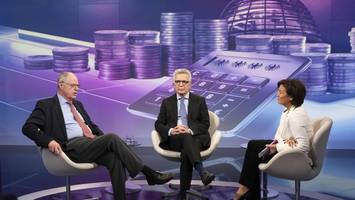 sandra maischberger: zwei ex-minister schwärmen von den merkel-jahren