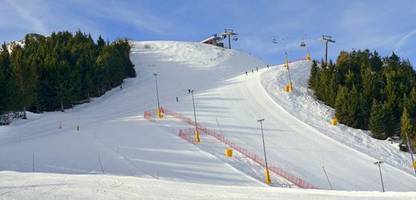 Pisten in den italienischen Alpen: Wenn der Neuschnee mit dem Hubschrauber kommt