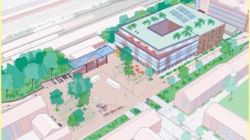 statt p+r-anlage: bunter treffpunkt am bahnhof in lohbrügge