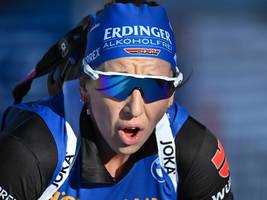 biathlon: ohne franziska preuß nach hochfilzen