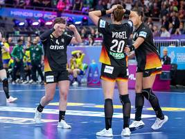 Deutschland bei der Handball-WM: Noch während des Spiels kommen die Freudentränen