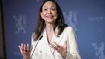 Friedensnobelpreisträgerin: Machado berichtet von emotionalem Wiedersehen mit Kindern