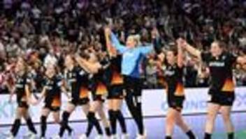 Handball-WM: Weihnachten mit Medaille: DHB-Team fordert den Weltmeister