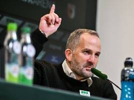 Eigentlich klare Sache, aber ...: Augsburg-Trainer Baum will Versprechen seiner Tochter brechen