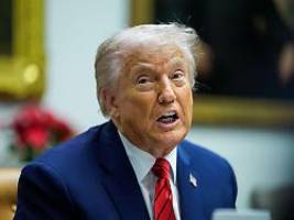 gespräch über friedensplan: trump berichtet von hitziger diskussion mit europäern