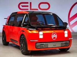 Origineller Blick in die Zukunft: Citroën Elo1 - eine viereckige Wundertüte