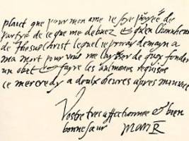 Stunden vor Hinrichtung verfasst: Maria Stuarts letzter Brief wird in Perth ausgestellt