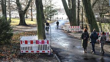 Asphaltschneise zum Müggelsee in Friedrichshagen – das ist der Grund
