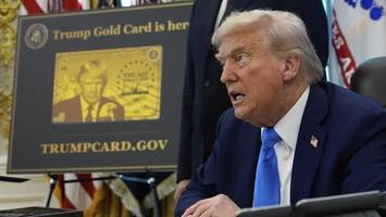 „gold card“ für die usa: trump verkauft staatsbürgerschaft für 1 million dollar