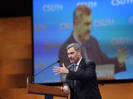 Dämpfer am CSU-Parteitag: Söder mit 83,6 Prozent als CSU-Chef wiedergewählt