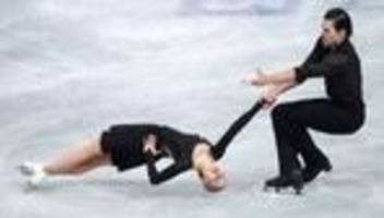 Eiskunstlauf: Hase/Volodin bei deutscher Meisterschaft in Olympia-Form