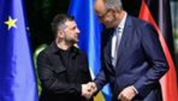 Krieg gegen die Ukraine: Wolodymyr Selenskyj trifft am Montag offenbar Friedrich Merz in Berlin
