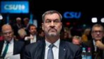 CSU-Parteitag: Der Dämpfer